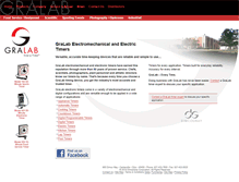 Tablet Screenshot of gralab.com